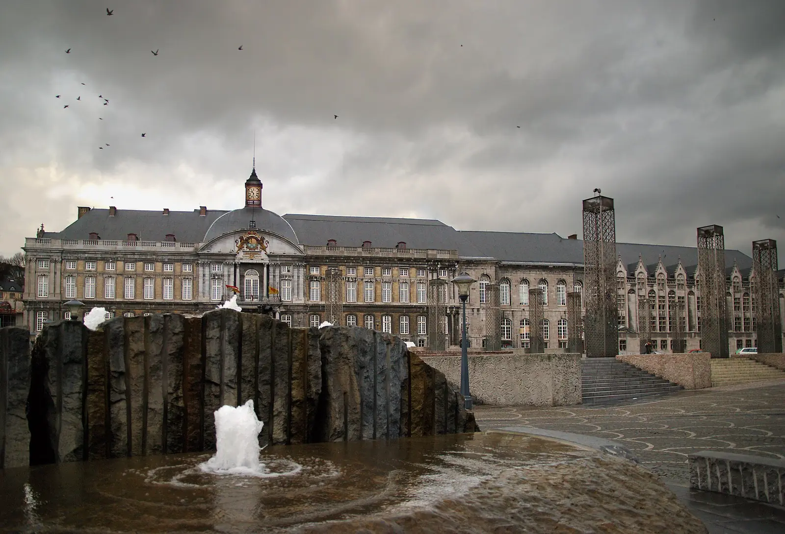 File photo: Place Saint-Lambert in Liège, 2006.