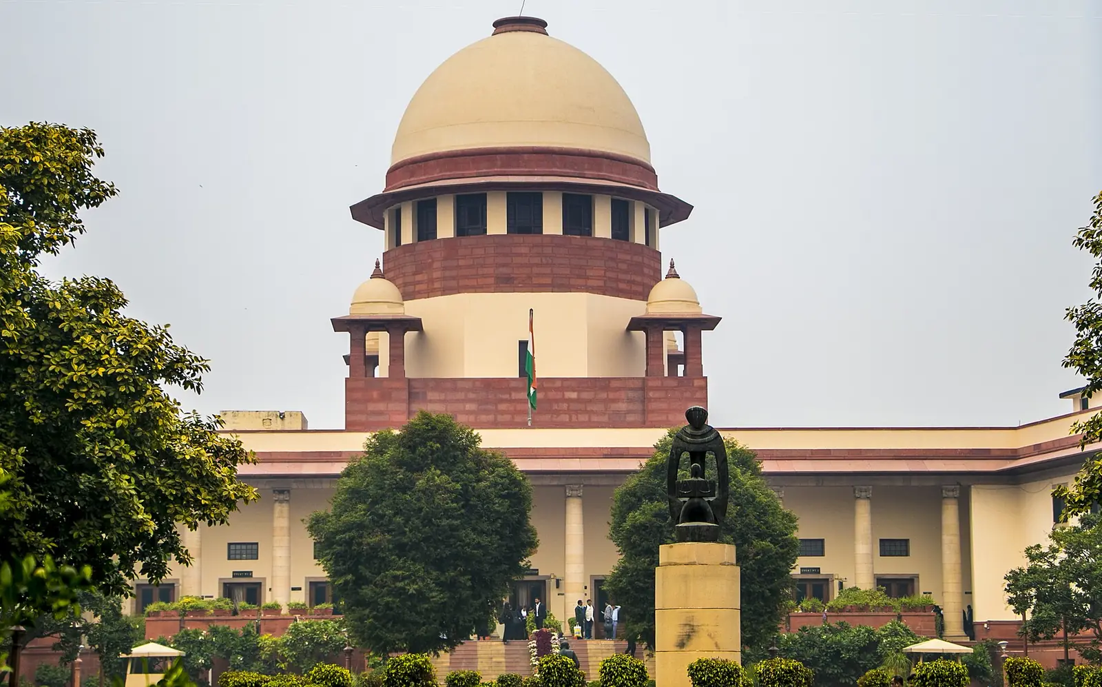File photo: the central wing of the Supreme Court of India in New Delhi, 2019.