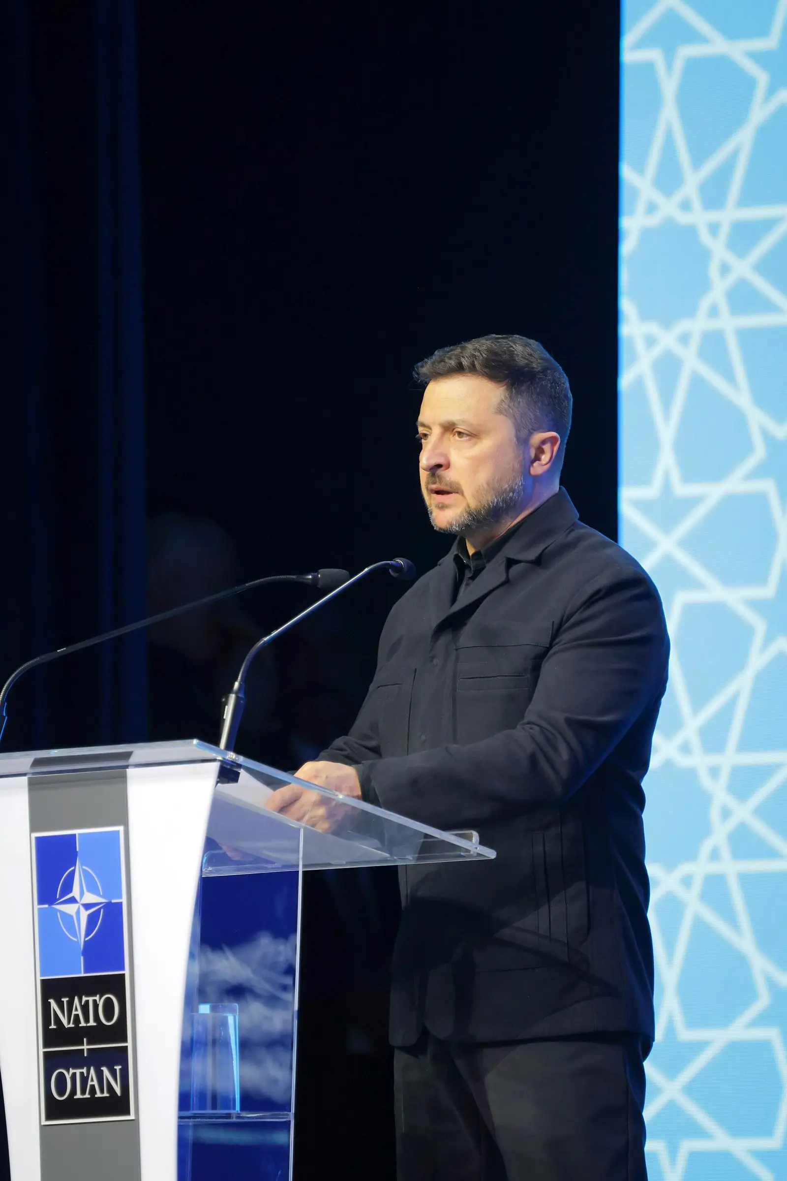 File photo: Volodymyr Zelenskyy speaking at the NATO summit in Ankara, Türkiye, July 2026.